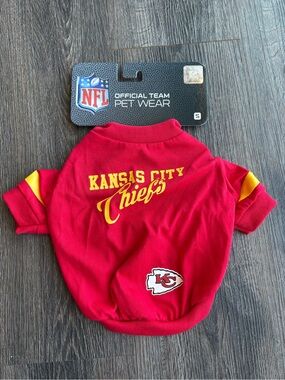 NWT NFL Kansas City Chiefs Pet Shirt